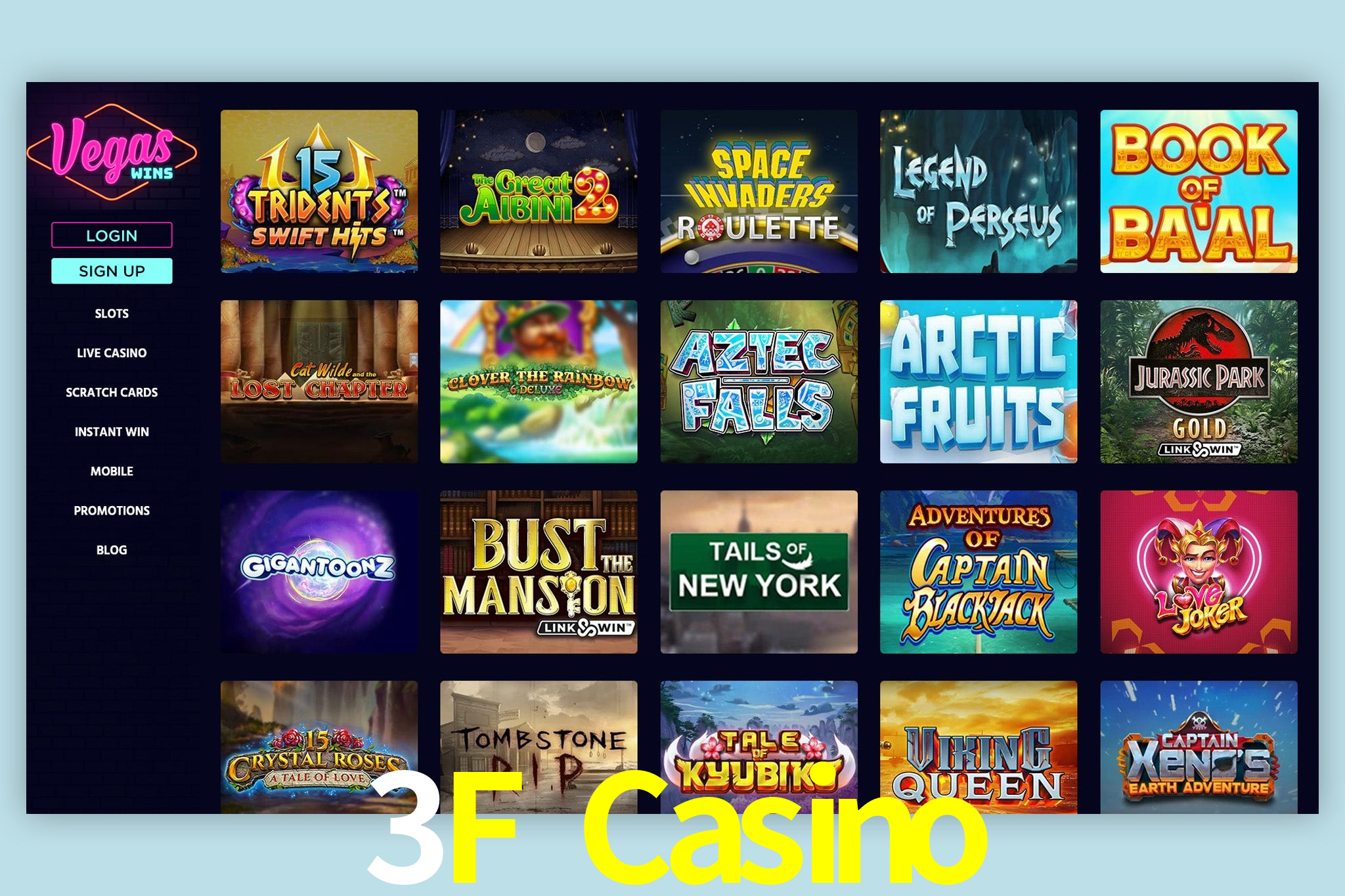 Estatísticas Crash Games 3F Casino